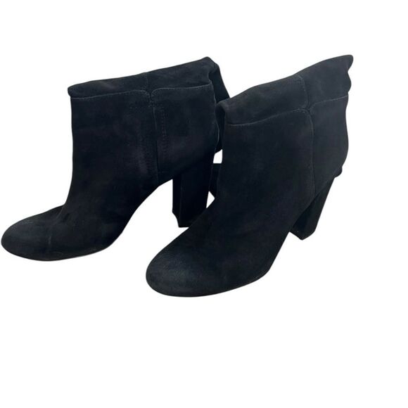 Sam Edelman Caprice Suede Boots | Round Toe | Women’s Size 10M | Black Knee-High - Picture 9 of 15